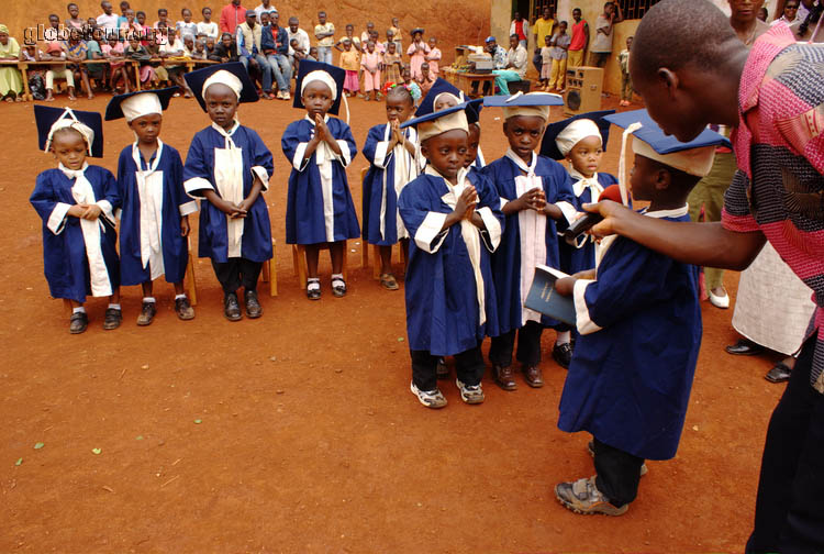 Camerun, Bafang, fiesta fin de curso