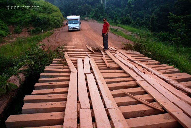 Gabon, camino de Franceville