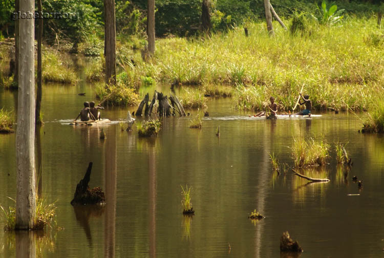 Gabon, camino de Franceville