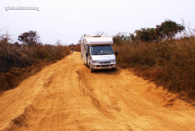 Angola, route to Luanda