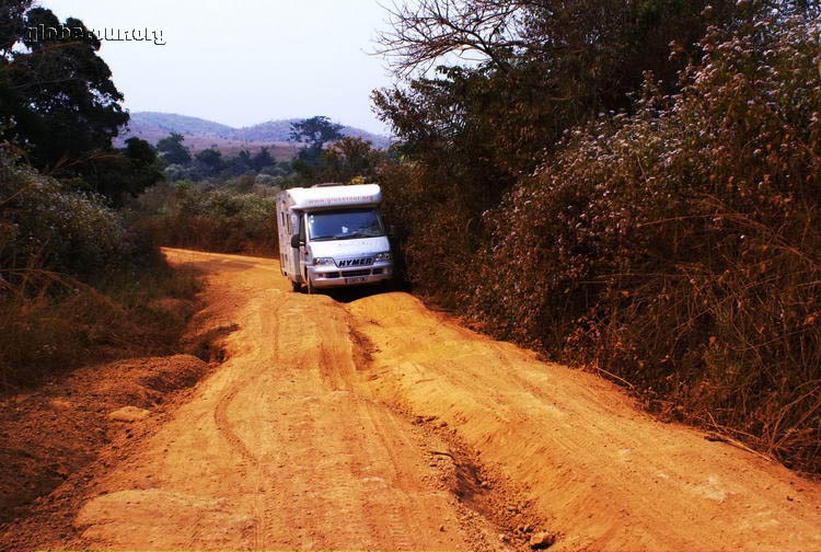 Angola, route to Luanda