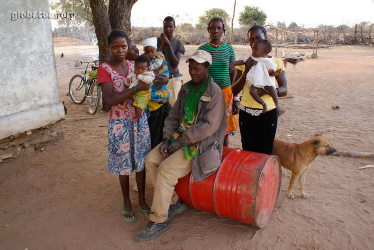 Angola, route to Namibia