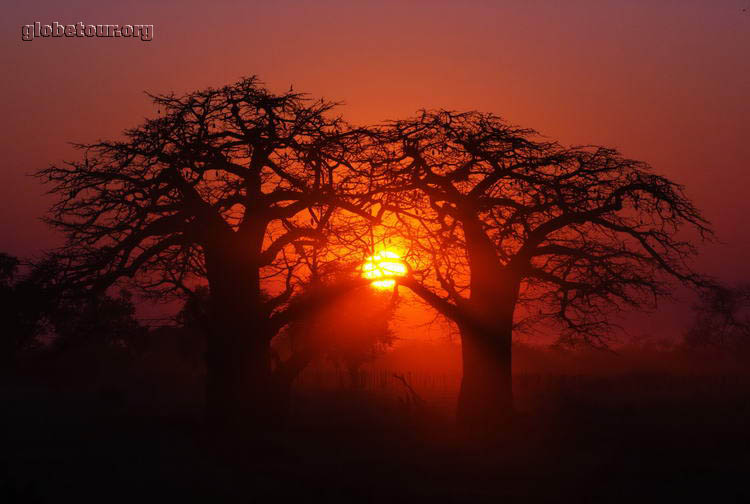 Angola, route to Namibia