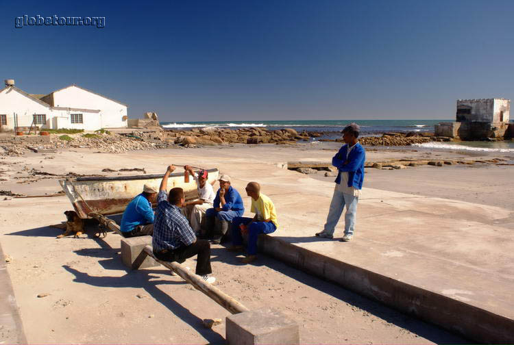 South Africa, town in the beach, near Springbok