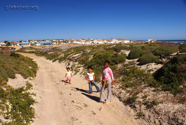 South Africa, town in the beach, near Springbok