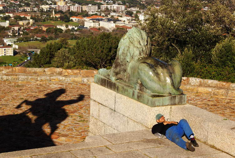 South Africa, Cape Town, Rhodes Memorial