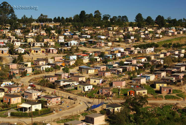 South Africa, township in George