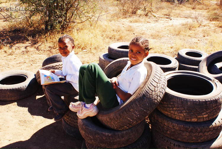 South Africa, rural scool in Graaff-Reinet