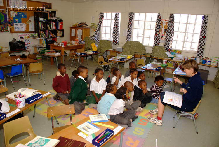 South Africa, rural scool in Graaff-Reinet