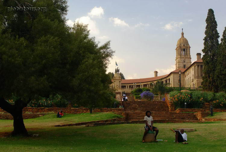 South Africa, Pretoria, Union Buildings Park