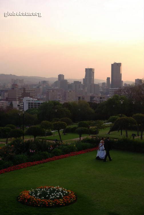 South Africa, Pretoria, from Union Buildings Park