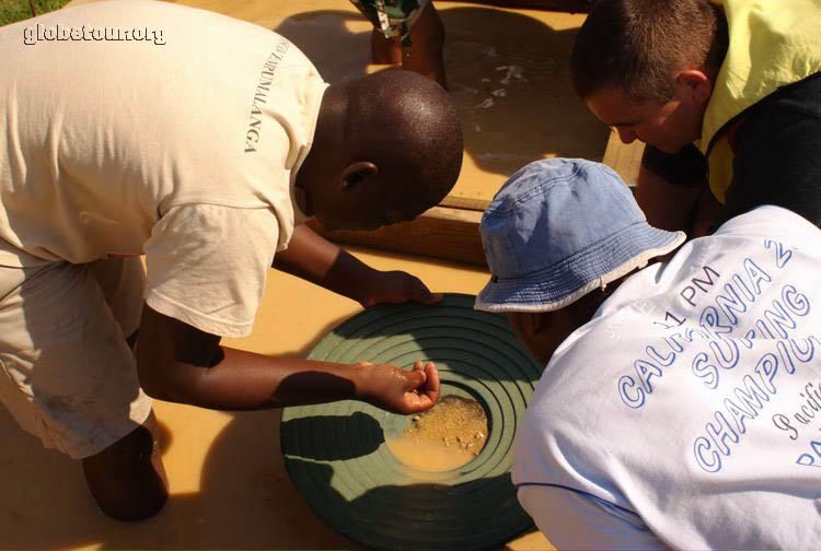 South Africa, Pilgrim's Rest, searching gold competition