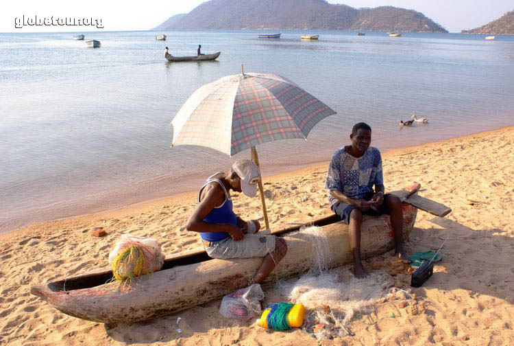 Malawi, Cape Maclear beach