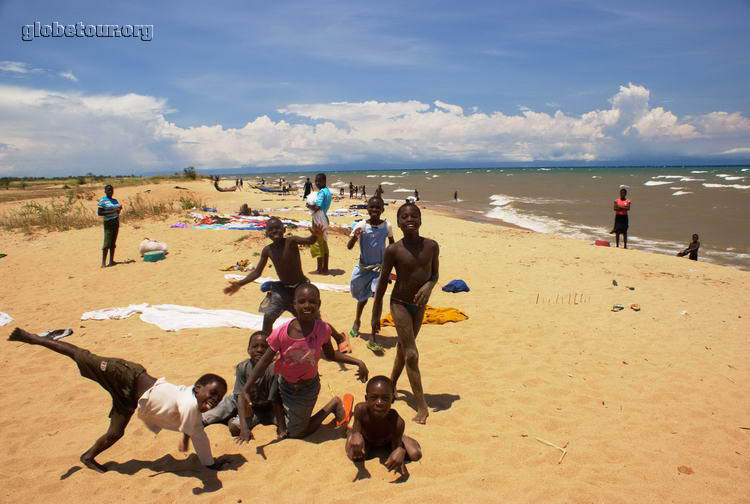 Malawi, Karonga beach