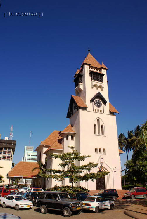 Tanzania, Dar Es Salam, Luteran church