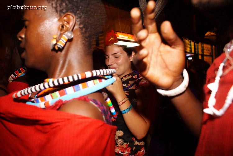 Kenya, Mombasa, masai dances