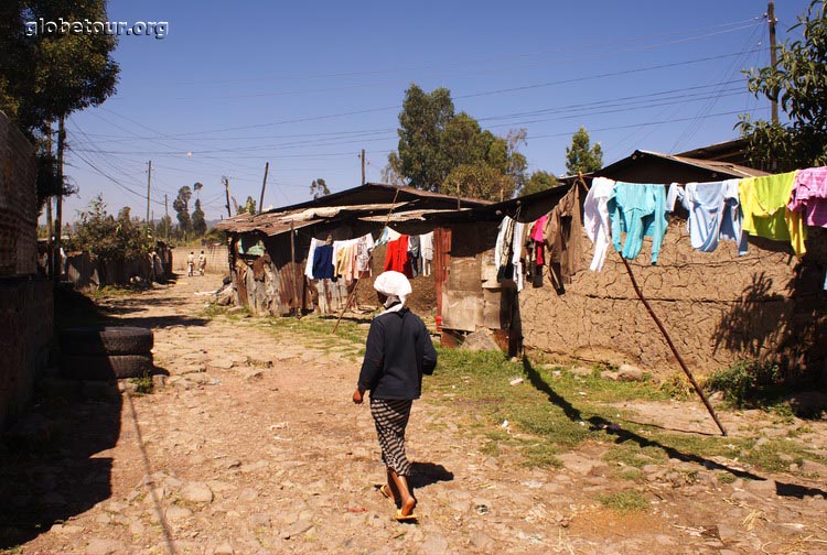 Ethiopia, Addis Abeba, Claudio's Neighborhood