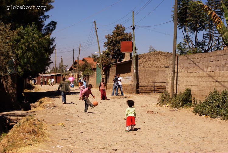 Ethiopia, Addis Abeba, Claudio's Neighborhood