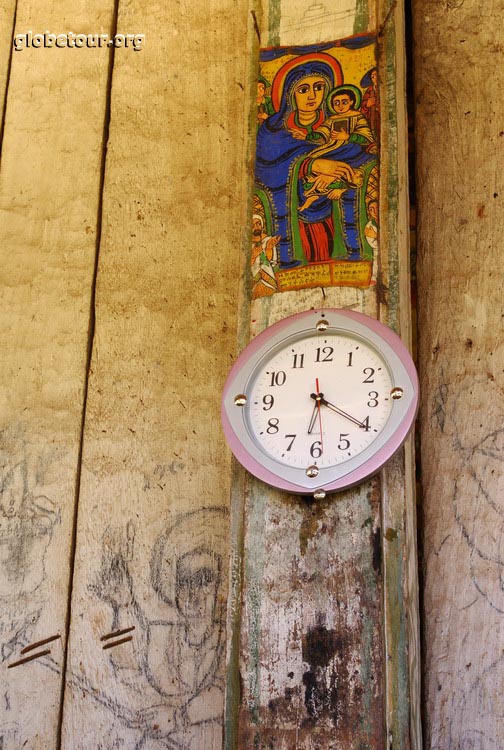 Ethiopia, Lake Tana, Ura Kidane Meret  monastery