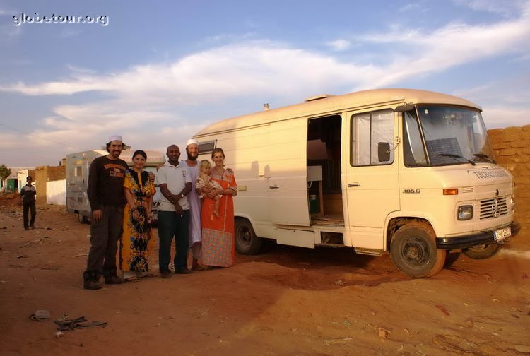 Sudan, Khartum, Yossef with the travellers