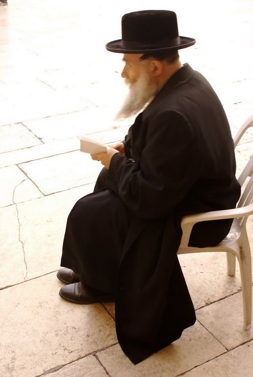 Israel, Jerusalem, jewish praying in Western Wall