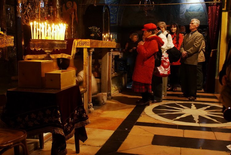 Israel, Jerusalem, Church of the Holy Sepulchre, Cal