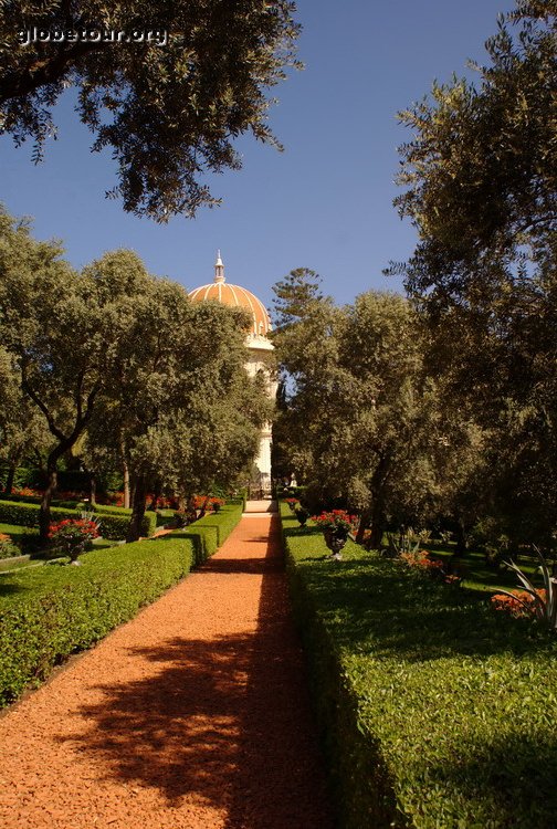 Israel, Bah??? gardens and tomb in Haifa