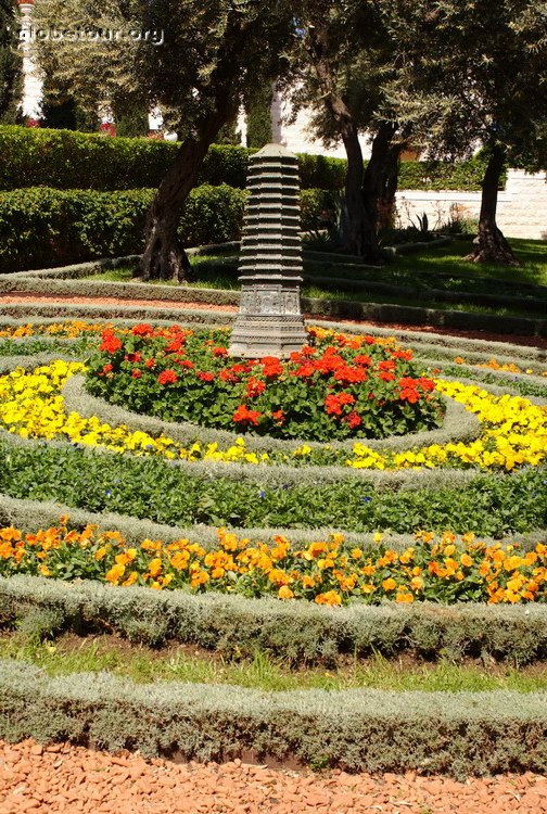 Israel, Bah??? gardens and tomb in Haifa