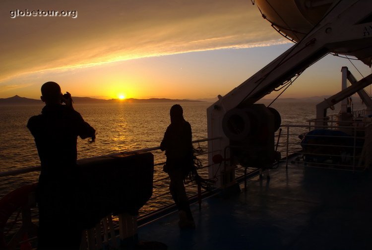 Greece, boat to Lesbos