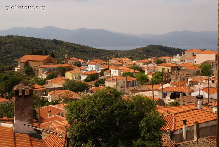 Greece, Lesbos, town