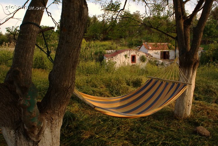 Greece, Lesbos, termal waters