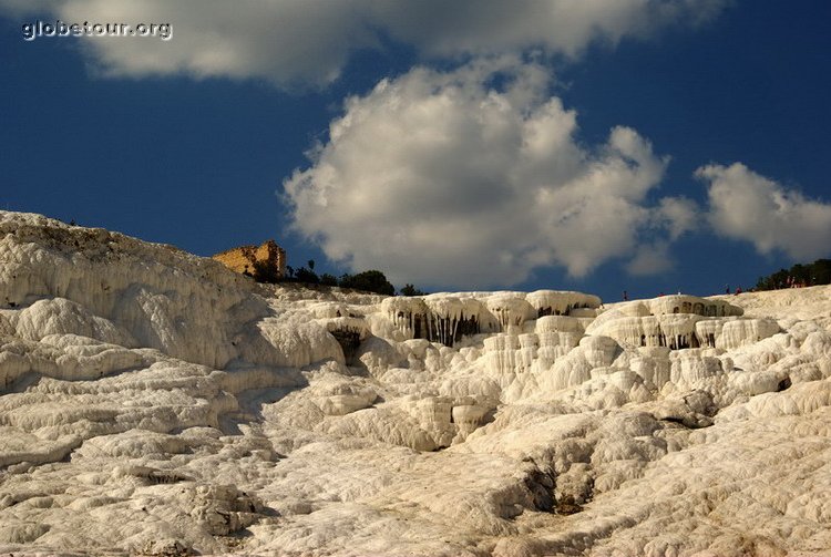 Turkey, Pamukale, travertines