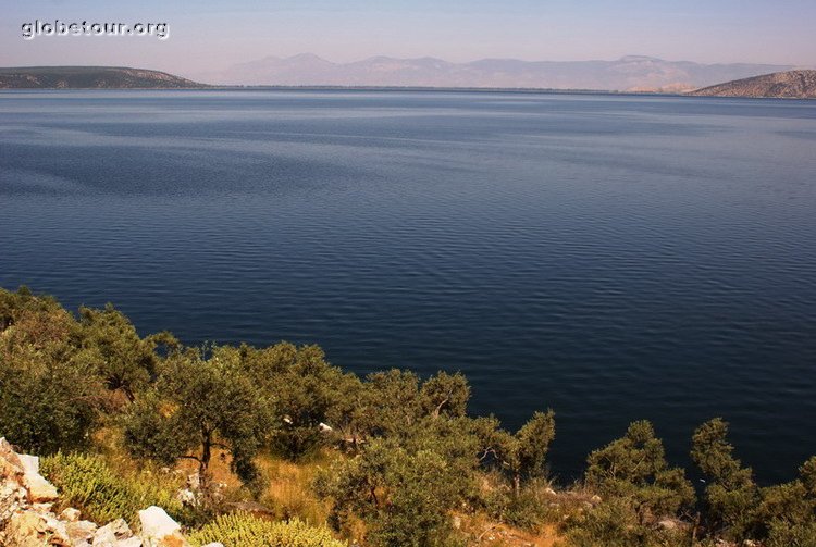 Turkey, view of lake Camici