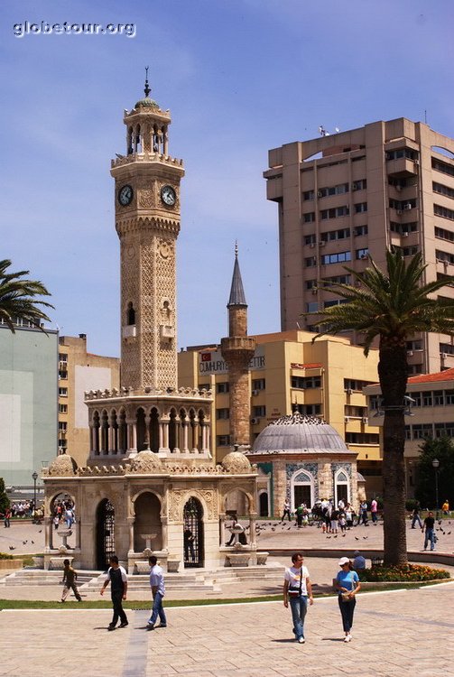 Turkey, clock in Izmir