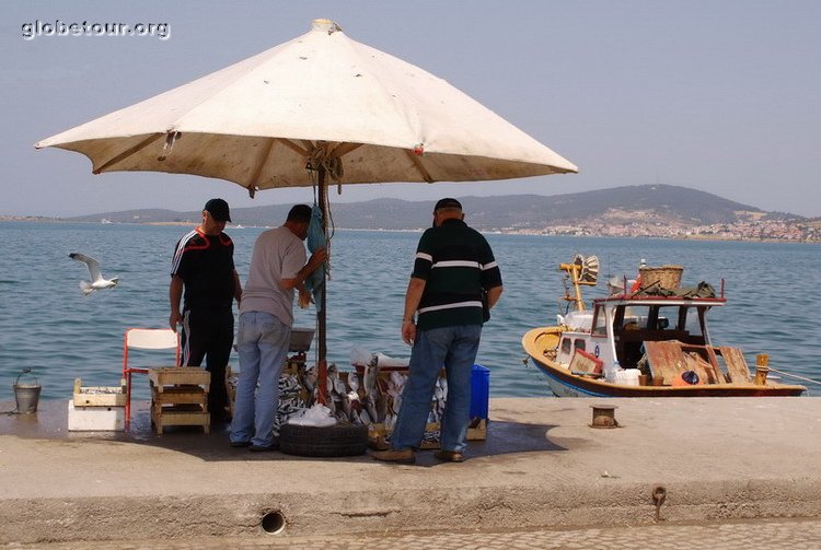 Turkey, Ayvalic port