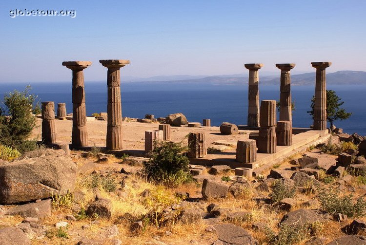 Turkey, Atena temple in Asos