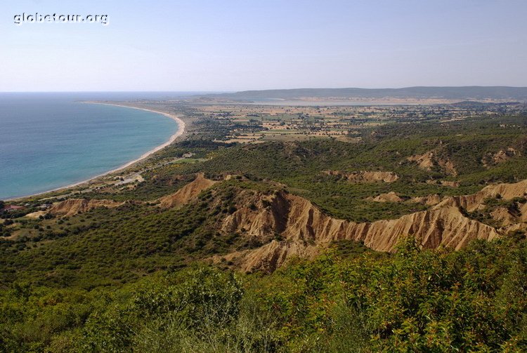 Turkey, view to Anzac beach