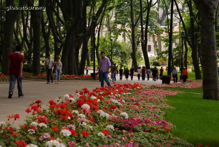 Turkey, Istambul, park