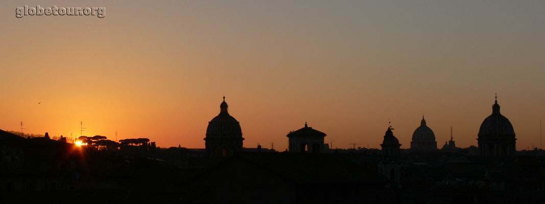 Rome Sunset