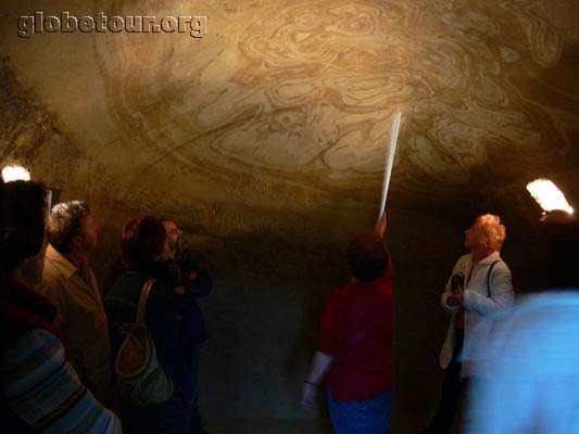 Slovenia, caves on the sand