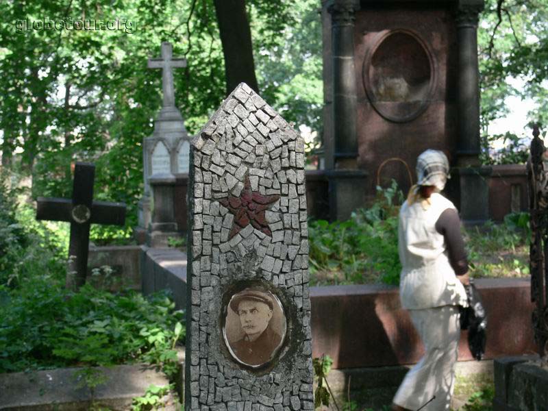 St. Petersburg, cementery of Lavra Alexandra Nevskogo. 