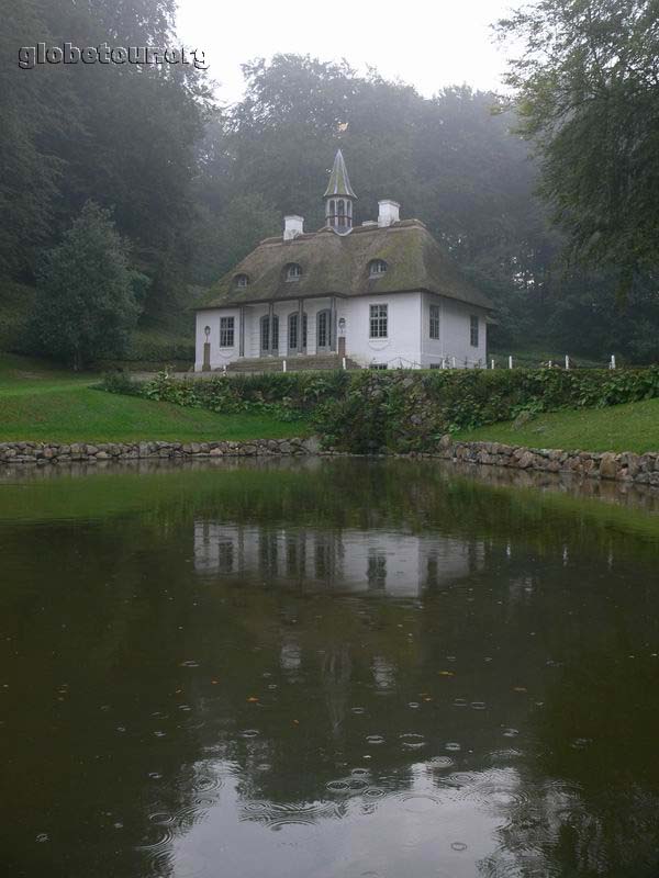 Denmark, Mon Island, jardins Lisenlund