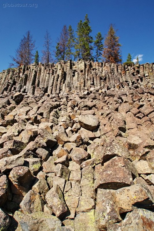 US, Yellowstone National Park, Sheepeater Cliff