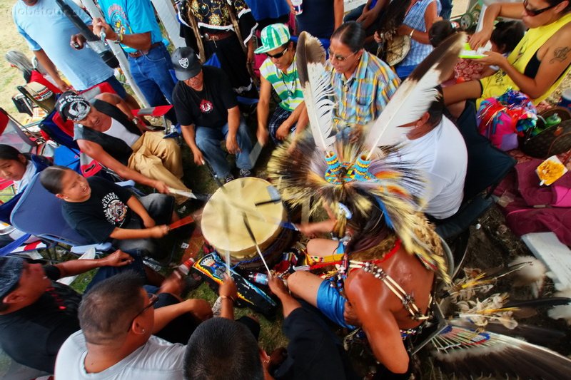 US, Pow-wow in Rosebut