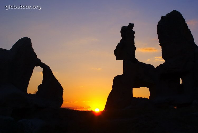 Turkey, Cappadocia sunset