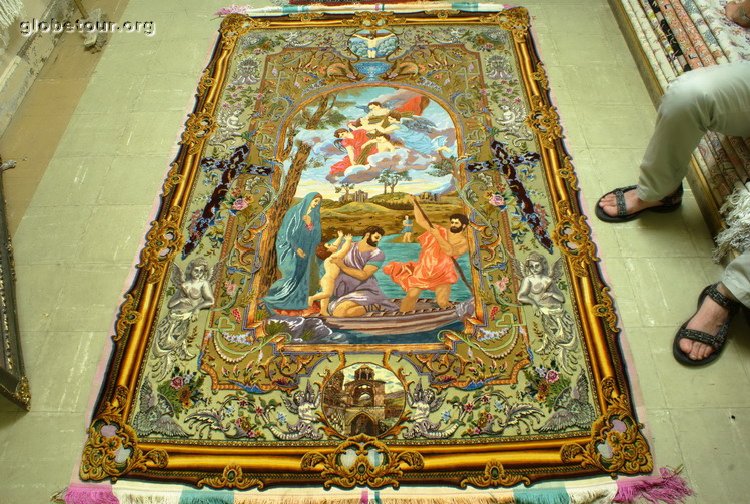 Iran, Tabriz, nice carpet of Hadi