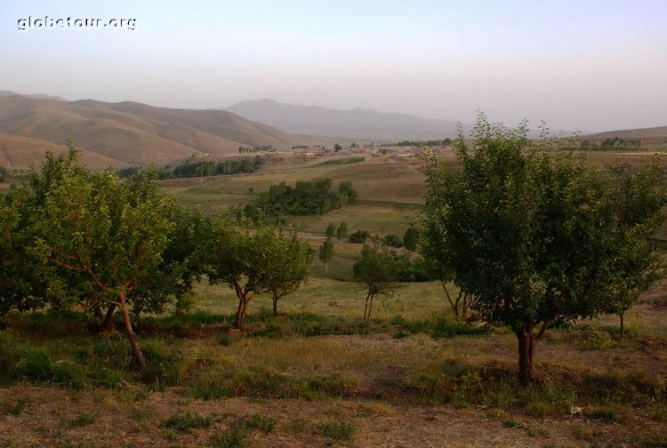 Iran, garden in Babanasar