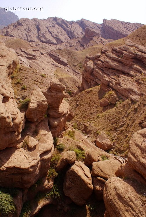 Iran, mountains arround Alamut castle