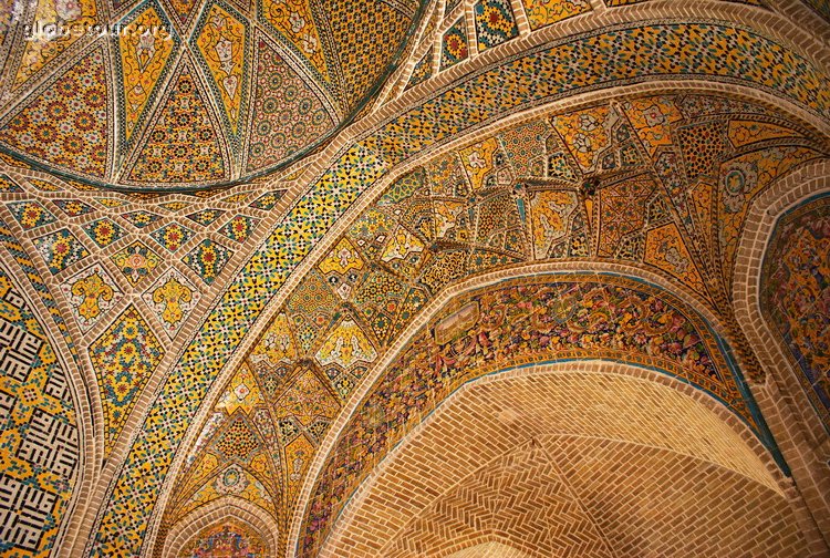 Iran, mosque in Teheran