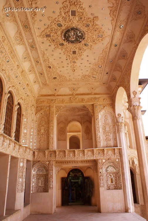 Iran, Kashan, traditional houses